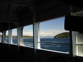 View from ferry