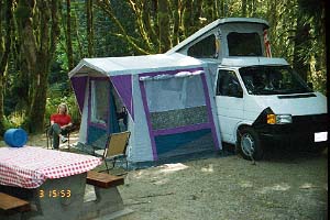 Eurovan side tent