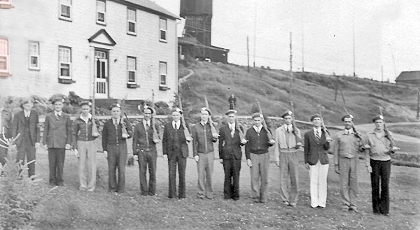 Abitibi Canyon Civil Guard - photographer unknown