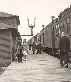 Fraserdale station - photo by RH Frampton