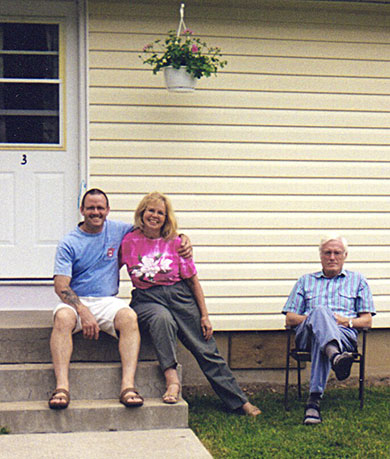 Denny & his mom and Dad